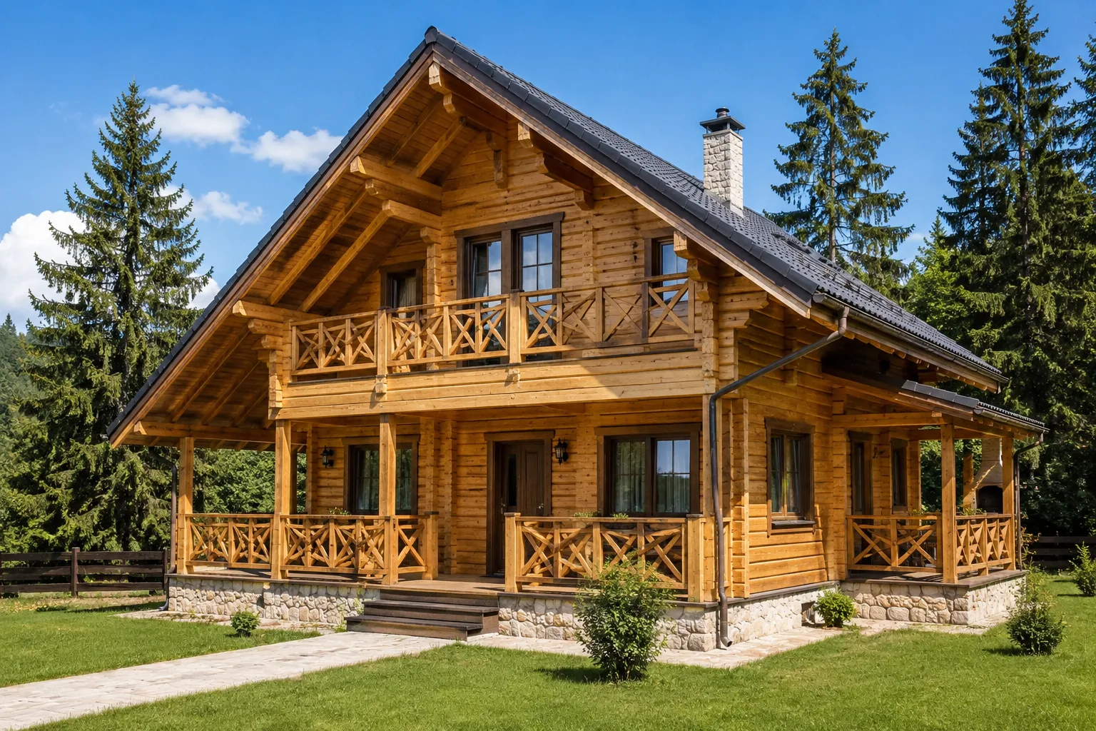 Casă din lemn — Snagov, Ilfov